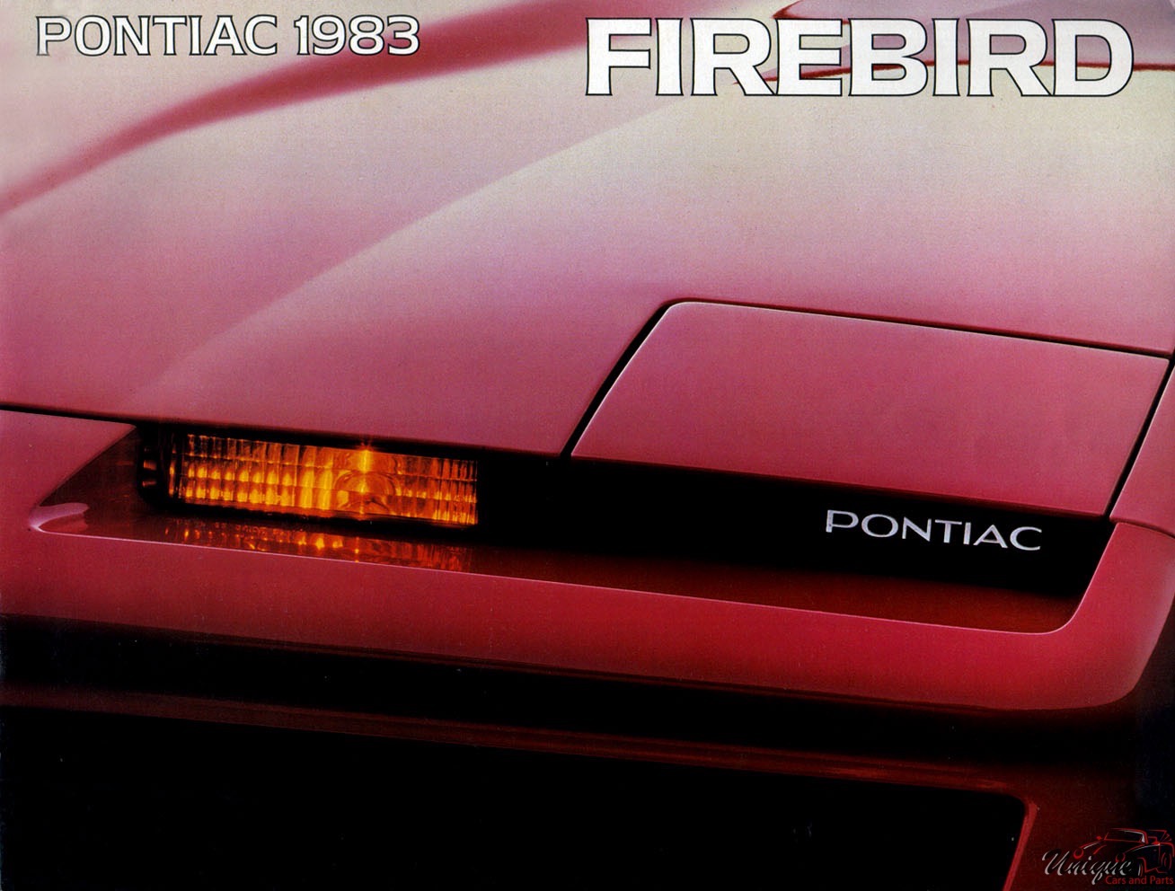 1983 Pontiac Firebird Brochure